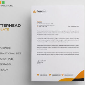 The Business City Graphic Design Team - Letterhead