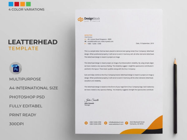 The Business City Graphic Design Team - Letterhead