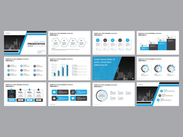 The Business City Graphic Design Team - PowerPoint presentation