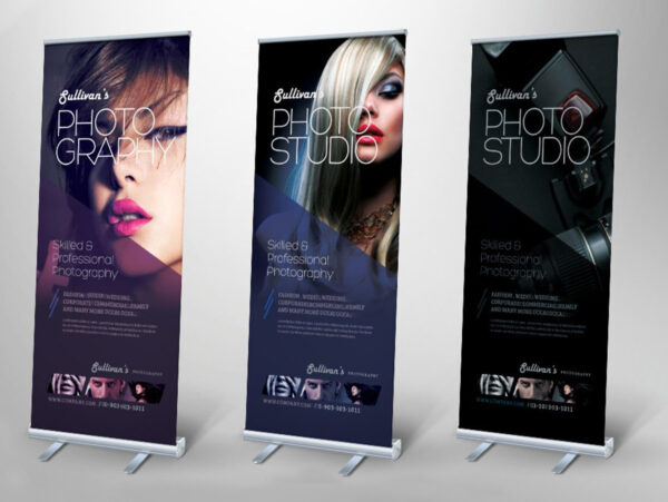 The Business City Graphic Design Team - Standing Executive Banners