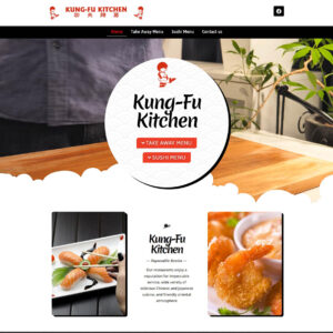 The Business City Website and SEO Team - Website Kung-Fu Kitchen Cover