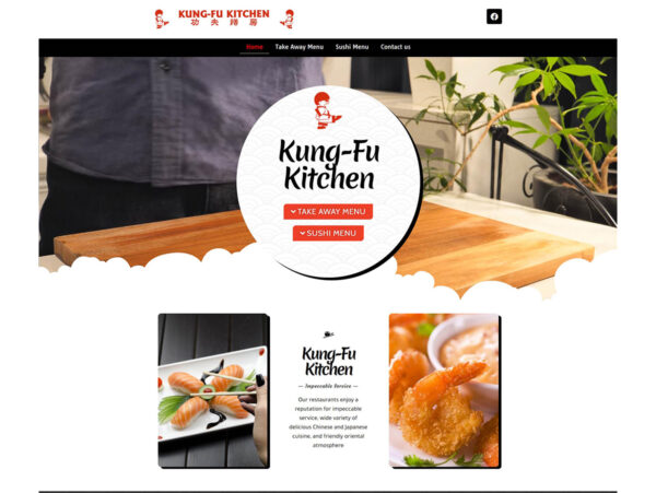 The Business City Website and SEO Team - Website Kung-Fu Kitchen Cover